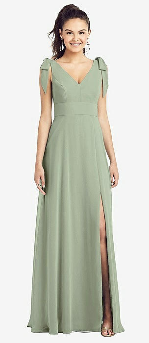 Dusty Sage Bridesmaid Dresses