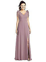 Front View Thumbnail - Dusty Rose Thread Bridesmaid UKTH018