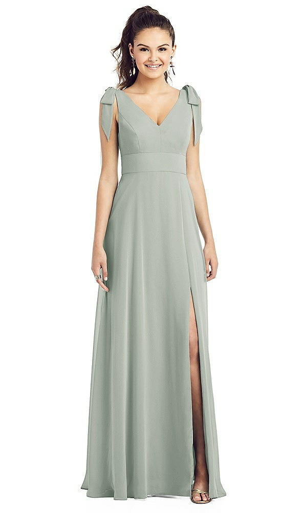 Front View - Willow Green Thread Bridesmaid UKTH018