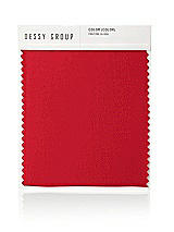 Front View Thumbnail - Parisian Red Sheer Crepe Swatch