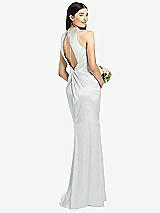 Front View Thumbnail - Sterling Sleeveless Open Twist-Back Maxi Dress
