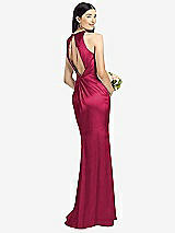 Front View Thumbnail - Valentine Sleeveless Open Twist-Back Maxi Dress