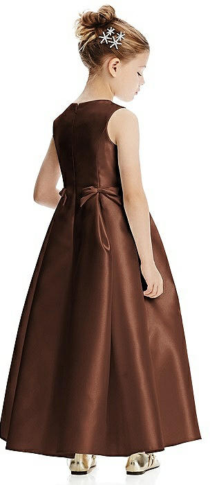 Chocolate Brown Flower Girl Dresses