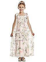 Front View Thumbnail - Blush Garden Flower Girl Dress FL4071