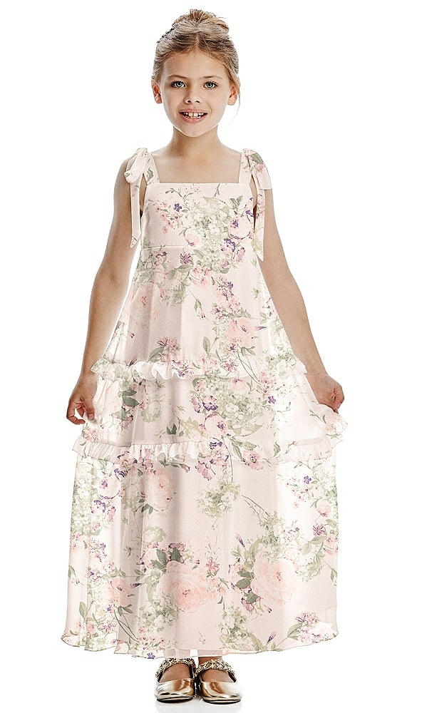 Front View - Blush Garden Flower Girl Dress FL4071