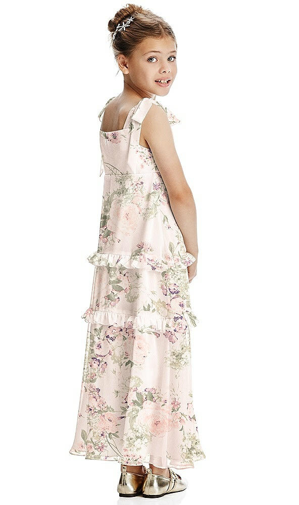 Back View - Blush Garden Flower Girl Dress FL4071
