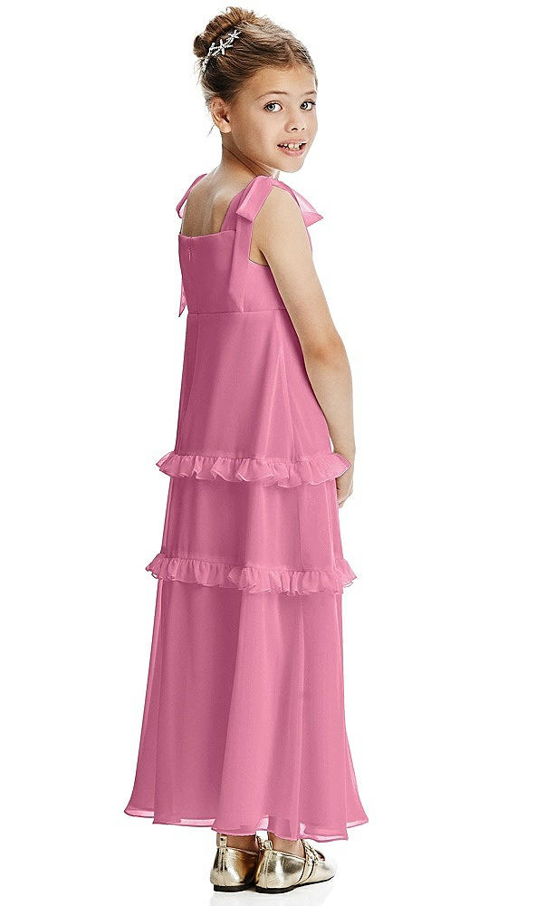 Back View - Orchid Pink Flower Girl Dress FL4071