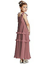 Rear View Thumbnail - Rosewood Flower Girl Dress FL4071