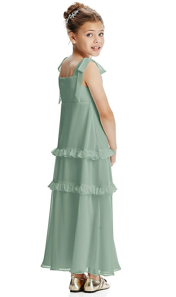 Back View - Seagrass Flower Girl Dress FL4071
