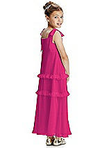 Rear View Thumbnail - Think Pink Flower Girl Dress FL4071