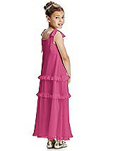 Rear View Thumbnail - Tea Rose Flower Girl Dress FL4071