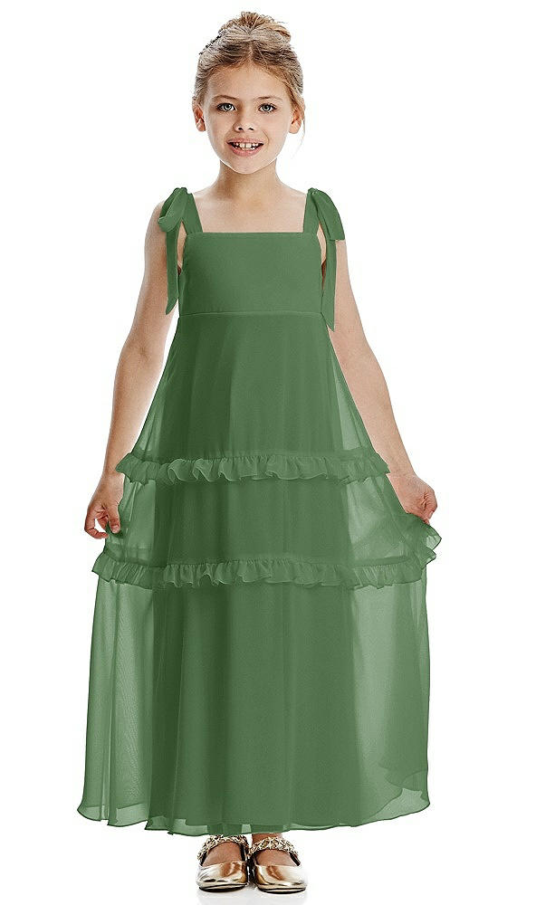 Front View - Vineyard Green Flower Girl Dress FL4071