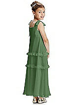Rear View Thumbnail - Vineyard Green Flower Girl Dress FL4071