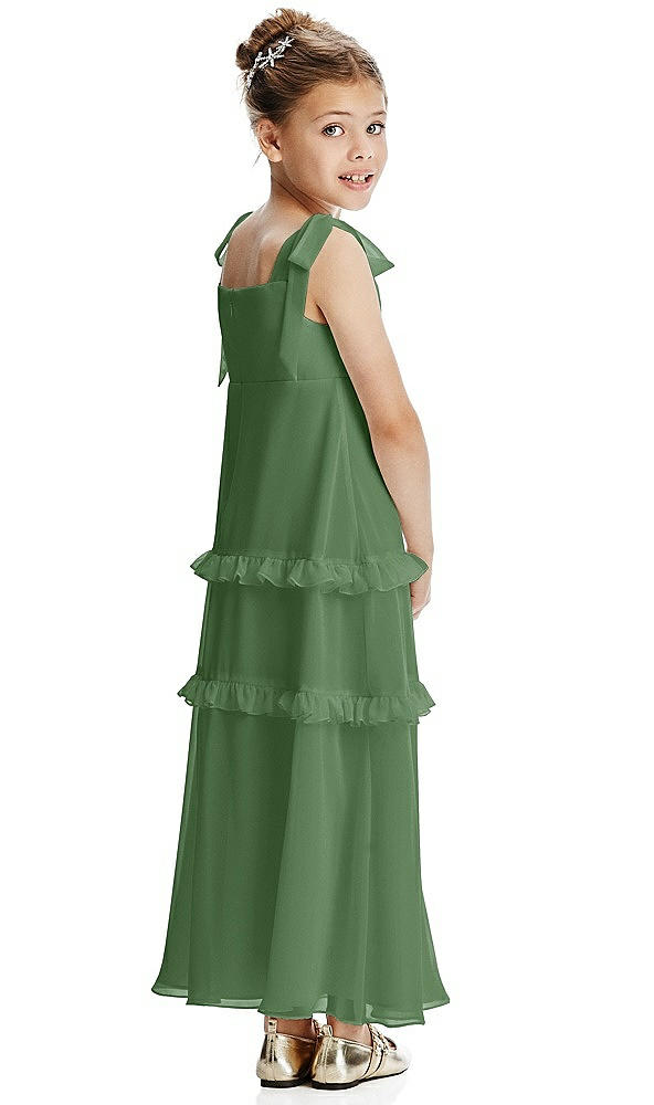 Back View - Vineyard Green Flower Girl Dress FL4071