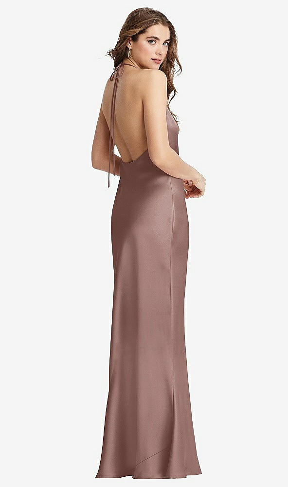 Front View - Sienna Cowl-Neck Convertible Maxi Slip Dress - Reese
