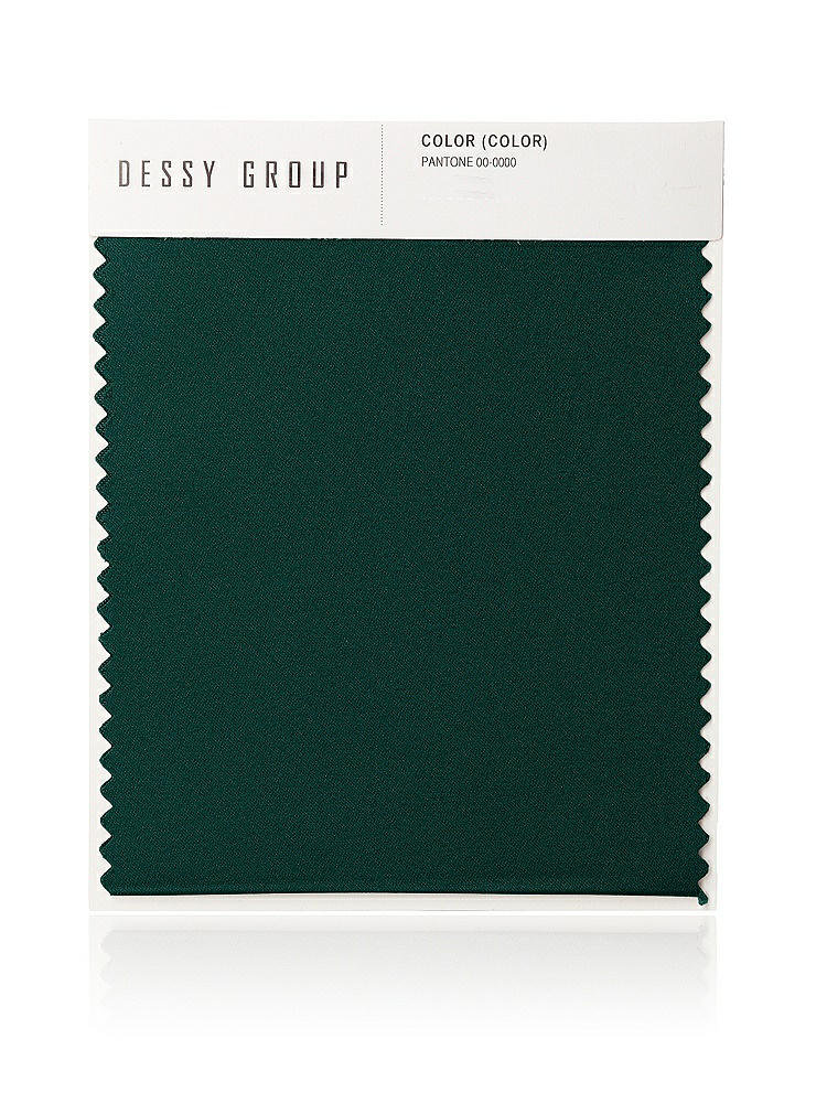 Front View - Evergreen Lux Charmeuse Swatch