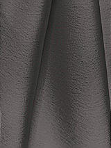 Front View Thumbnail - Caviar Gray Lux Charmeuse Fabric by the yard