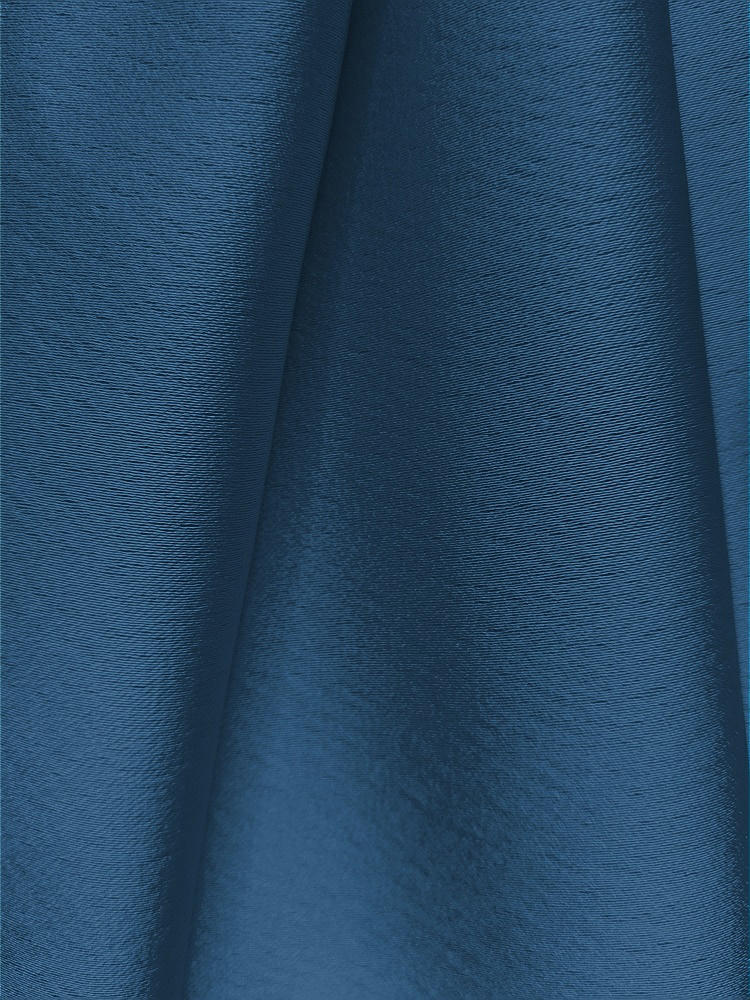 Front View - Dusk Blue Lux Charmeuse Fabric by the yard