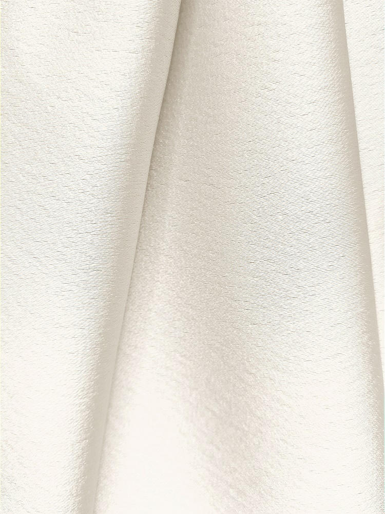Front View - Ivory Lux Charmeuse Fabric by the yard