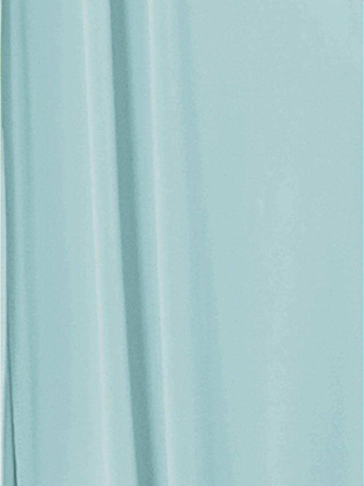 Front View - Canal Blue Lux Jersey Fabric by the yard