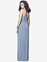 Alt View 2 Thumbnail - Cloudy One-Shoulder Draped Maxi Dress with Front Slit - Aeryn