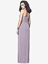 Alt View 2 Thumbnail - Lilac Haze One-Shoulder Draped Maxi Dress with Front Slit - Aeryn