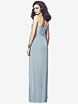 Alt View 2 Thumbnail - Mist One-Shoulder Draped Maxi Dress with Front Slit - Aeryn