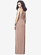 Alt View 2 Thumbnail - Neu Nude One-Shoulder Draped Maxi Dress with Front Slit - Aeryn