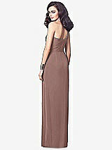 Alt View 2 Thumbnail - Sienna One-Shoulder Draped Maxi Dress with Front Slit - Aeryn