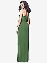 Alt View 2 Thumbnail - Vineyard Green One-Shoulder Draped Maxi Dress with Front Slit - Aeryn