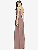 Rear View Thumbnail - Sienna Deep V-Back Shirred Maxi Dress - Ensley