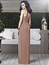 Alt View 2 Thumbnail - Bliss One-Shoulder Draped Maxi Dress with Front Slit - Aeryn