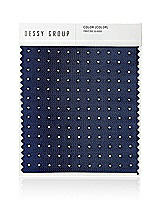 Front View Thumbnail - Sofia Blue/mist/ivory Modern Polka Dot Jacquard Swatch