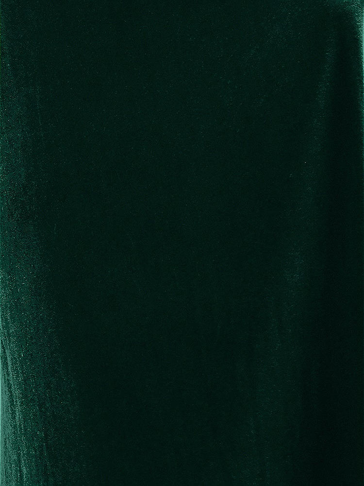 Front View - Evergreen Lux Velvet Fabric by the Yard
