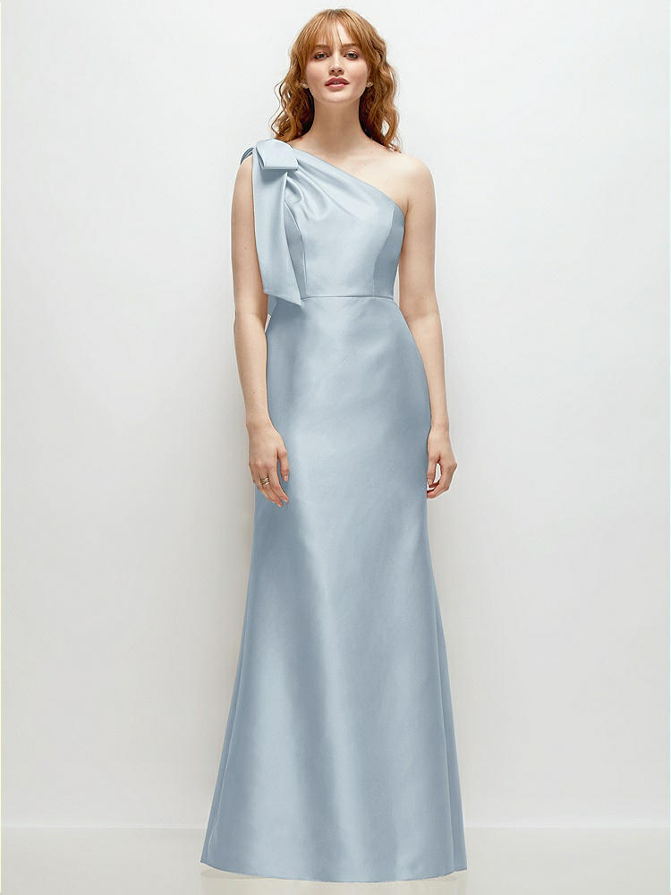 mist blue bridesmaid dresses