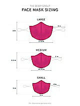Alt View 1 Thumbnail - Think Pink Lux Charmeuse Reusable Face Mask