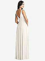 Rear View Thumbnail - Ivory Bella Bridesmaids Dress BB131