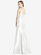 Rear View Thumbnail - White Bella Bridesmaids Dress BB135