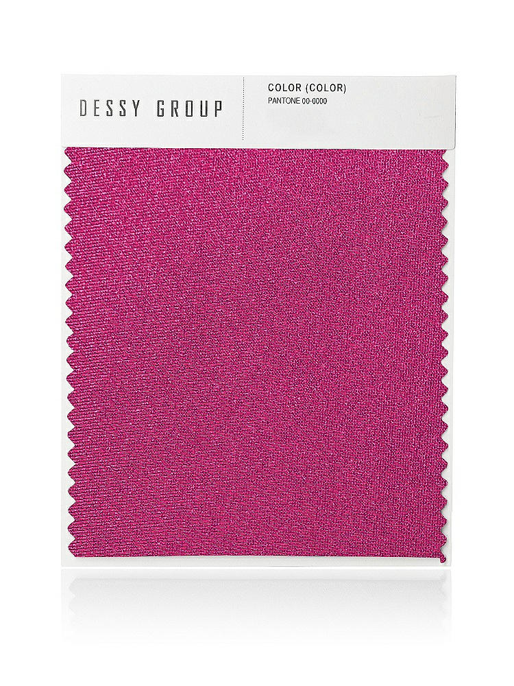 Front View - Think Pink Luxe Stretch Satin Swatch