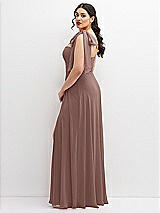 Alt View 2 Thumbnail - Sienna Chiffon Convertible Maxi Dress with Multi-Way Tie Straps