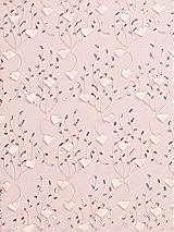 Front View Thumbnail - Rose - PANTONE Rose Quartz Trellis 3D Sequin Embroidery Fabric by the Yard