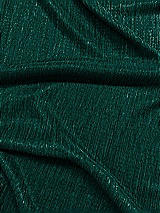 Front View Thumbnail - Metallic Evergreen Pleated Metallic Fabric by the Yard