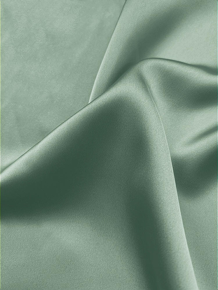 Front View - Seagrass Neu Stretch Charmeuse Fabric by the Yard
