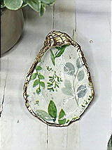 Front View Thumbnail - Neutral Eucalyptus Oyster Shell Ring Dish