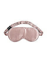 Front View Thumbnail - Mauve Mulberry Silk Sleep Mask