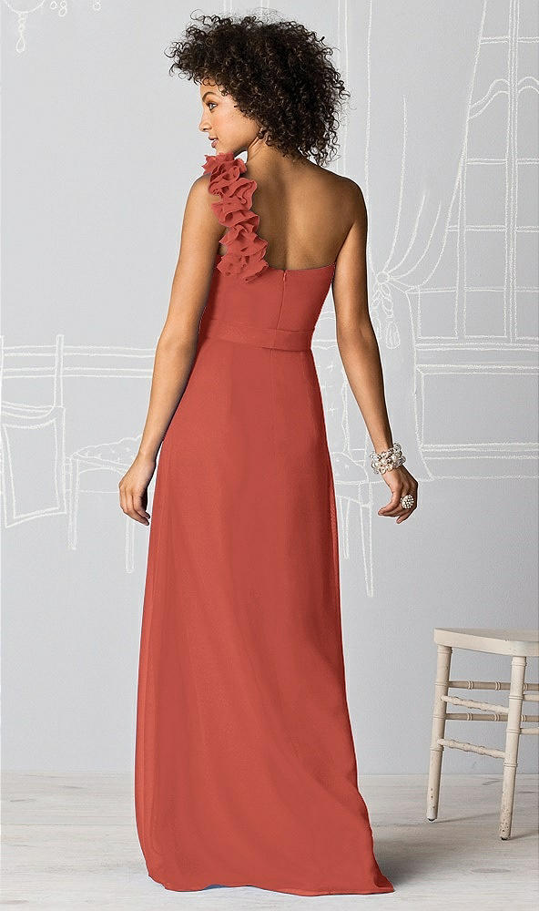 Back View - Amber Sunset After Six Bridesmaids Style 6611