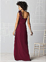 Rear View Thumbnail - Cabernet After Six Bridesmaids Style 6611