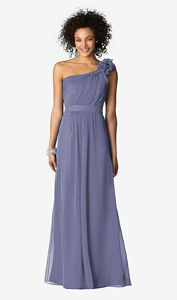 Front View - French Blue After Six Bridesmaids Style 6611