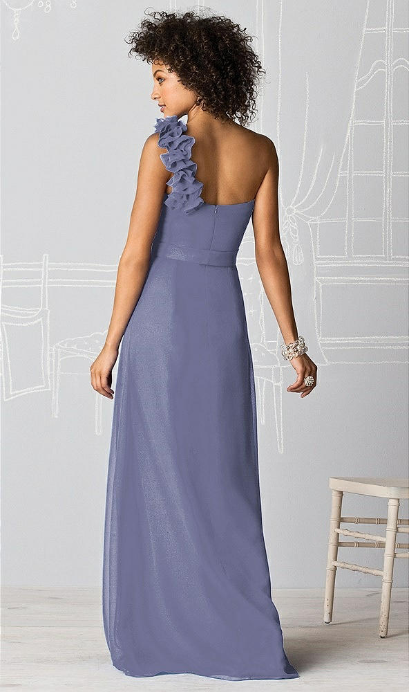 Back View - French Blue After Six Bridesmaids Style 6611