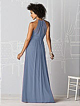 Rear View Thumbnail - Larkspur Blue After Six Bridesmaid Dress 6613
